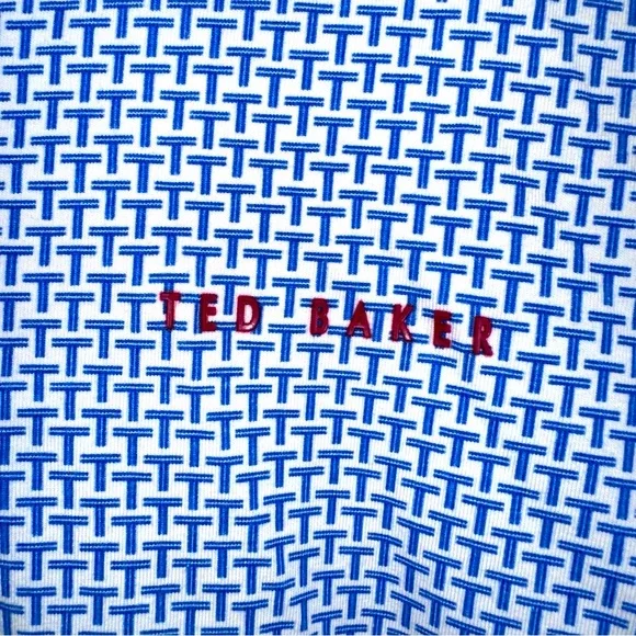 Ted Baker London Printed Golf Polo Size 6 EUC - Picture 4 of 8
